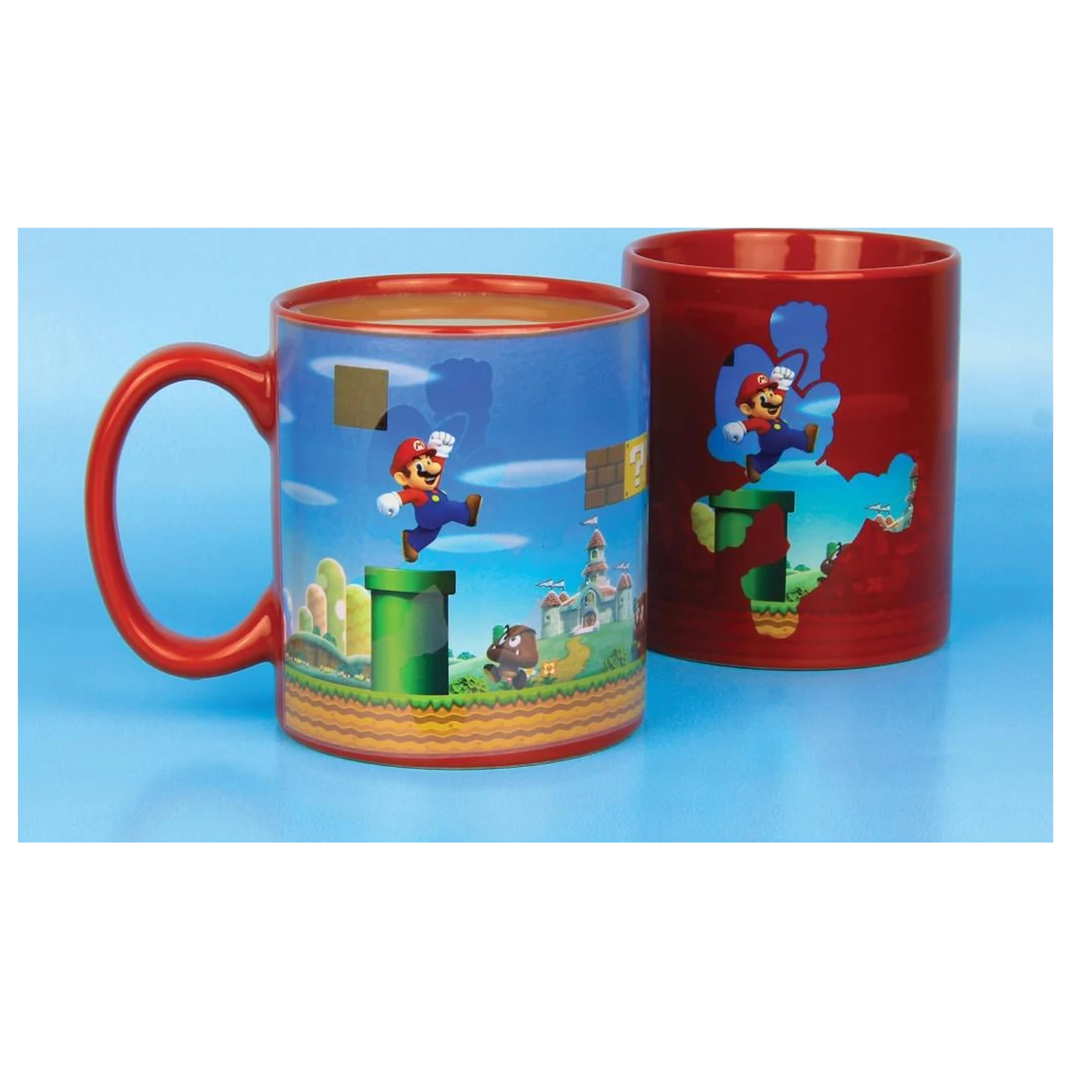 Super Mario Level termo občutljiva skodelica fotografija izdelka