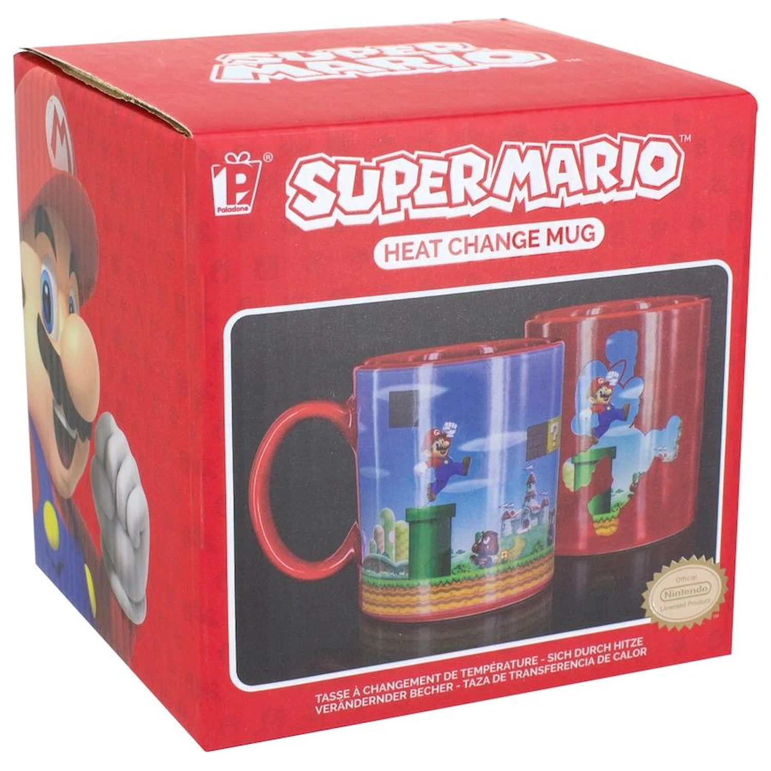 Super Mario Level termo občutljiva skodelica fotografija izdelka