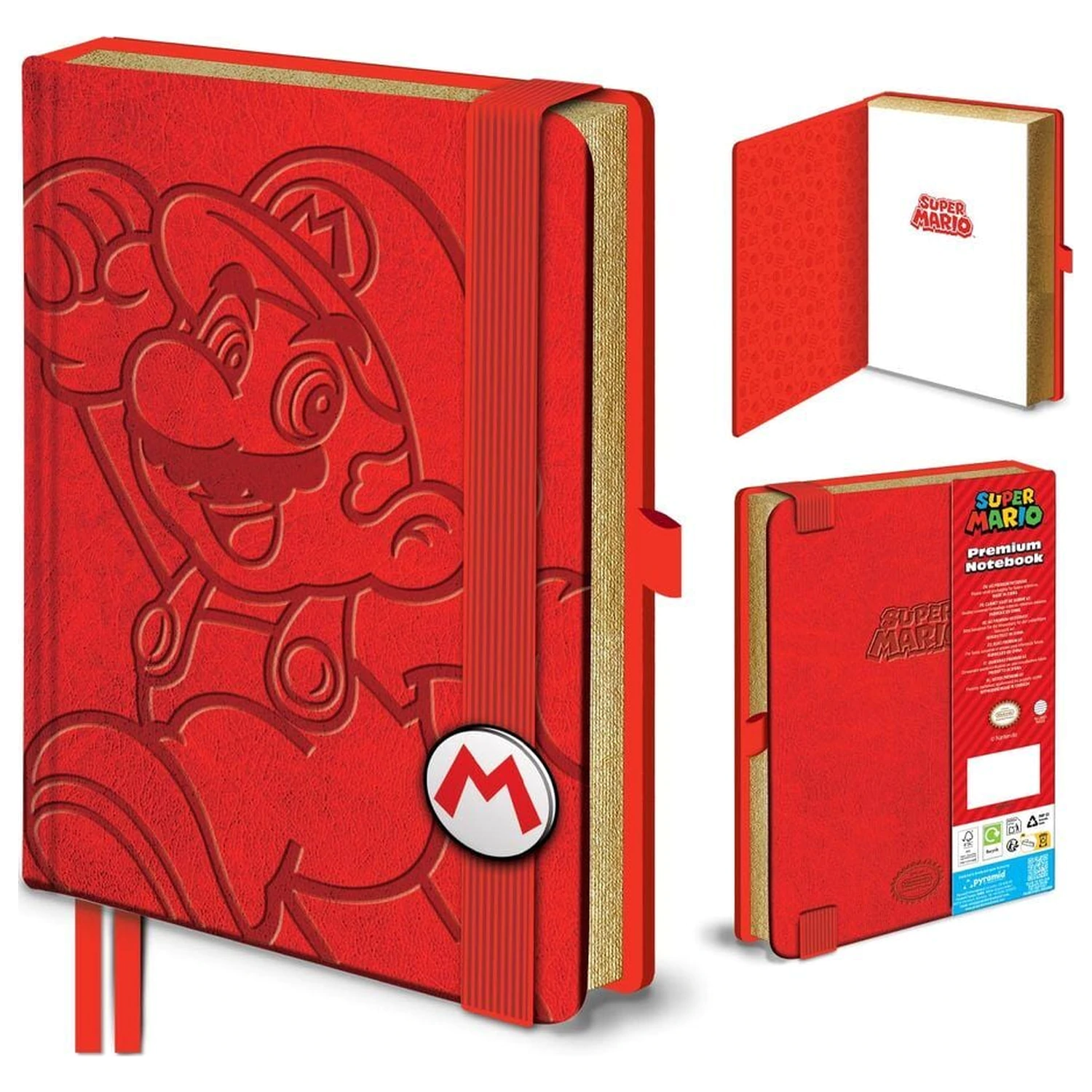 Super Mario - Mario A5 zvezek fotografija izdelka