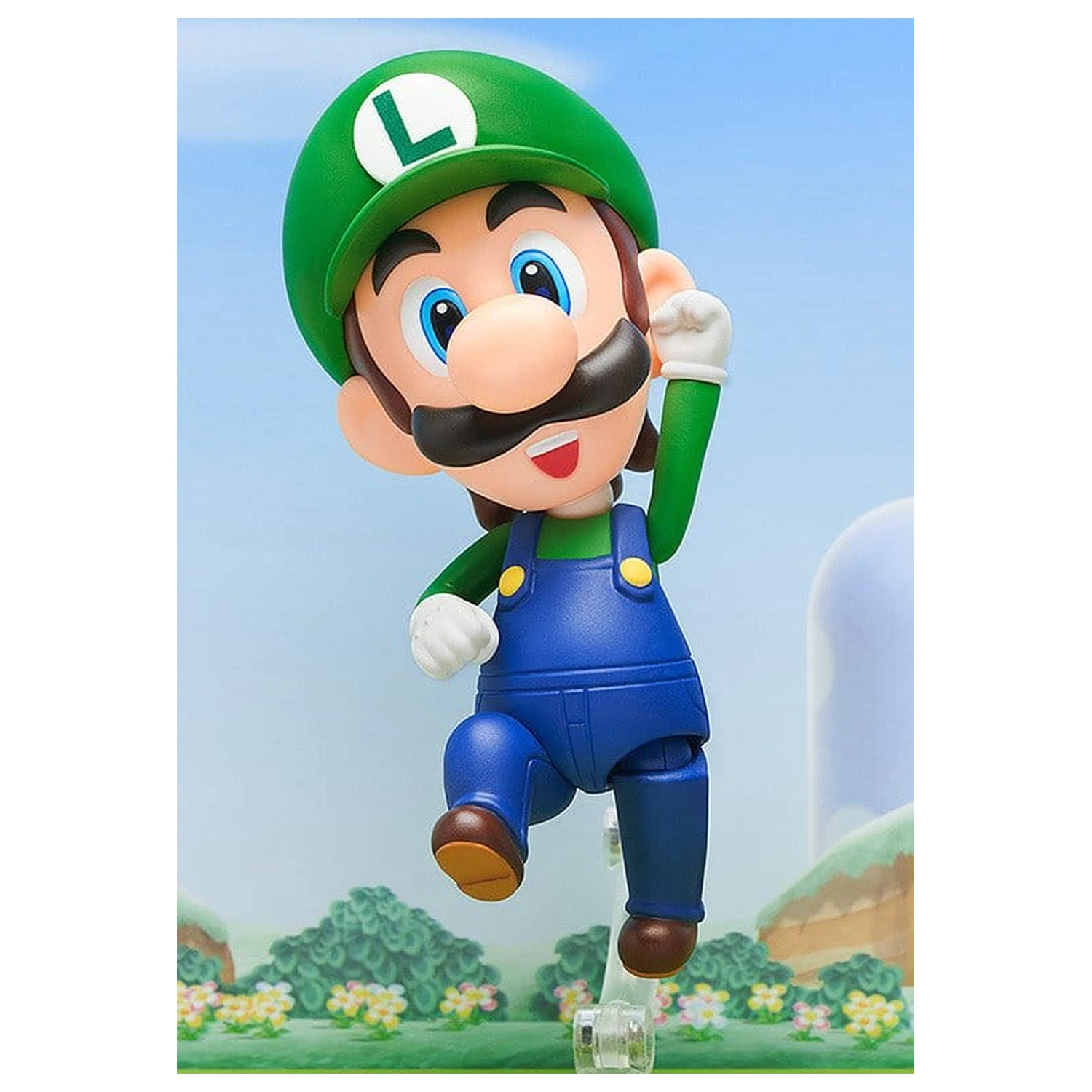 Super Mario Nendoroid Action Figura Luigi 10cm fotografija izdelka