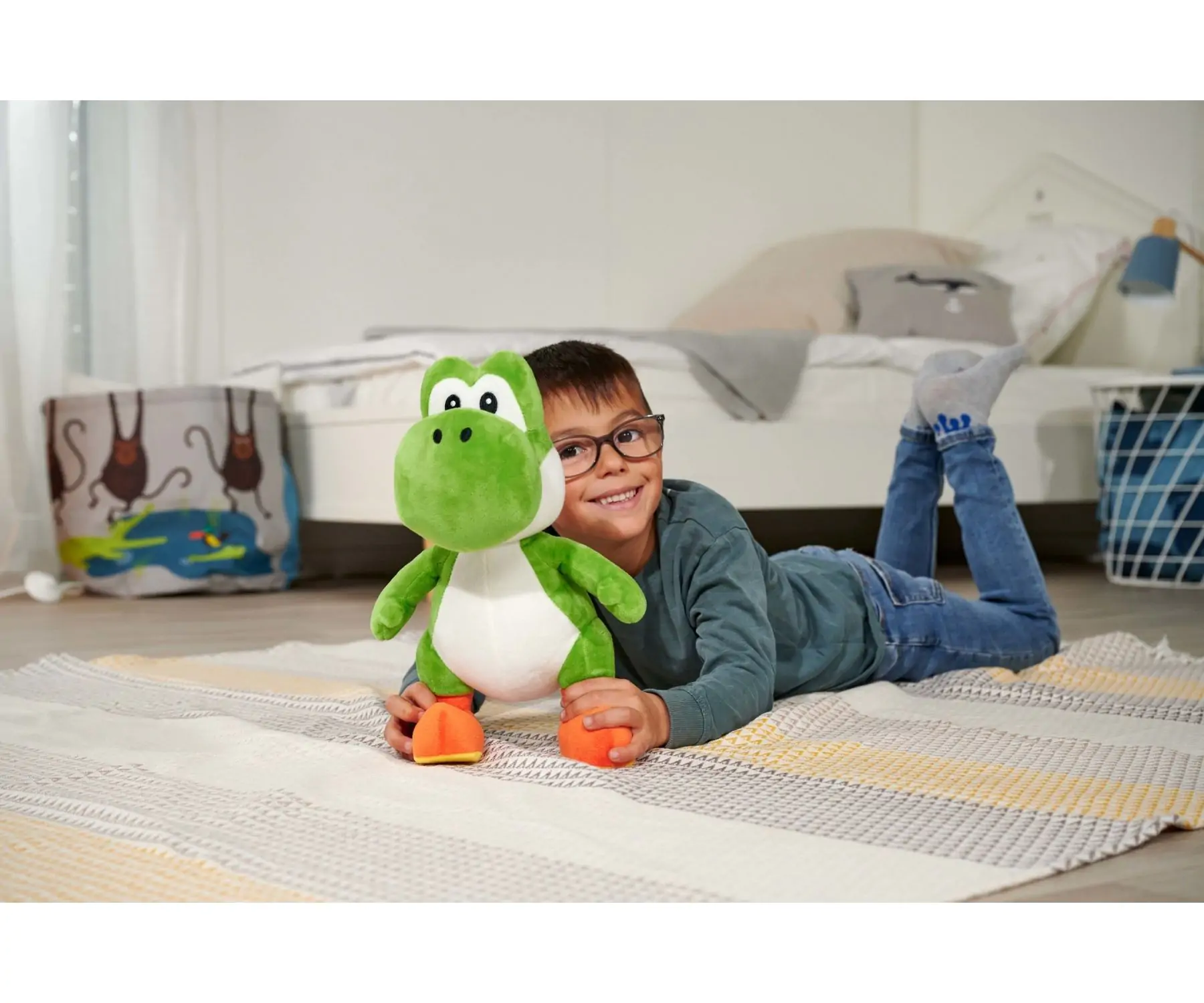 Super Mario plišasta figura Yoshi 30 cm fotografija izdelka