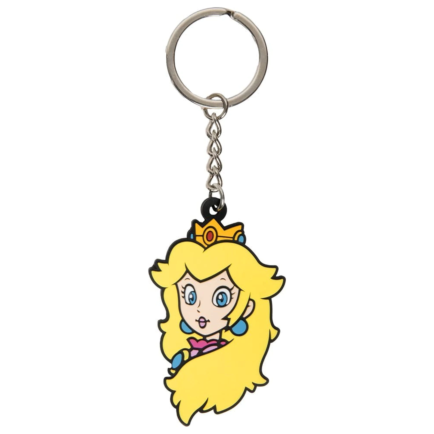 Super Mario obesek za ključe Princess Peach PVC 6 cm fotografija izdelka