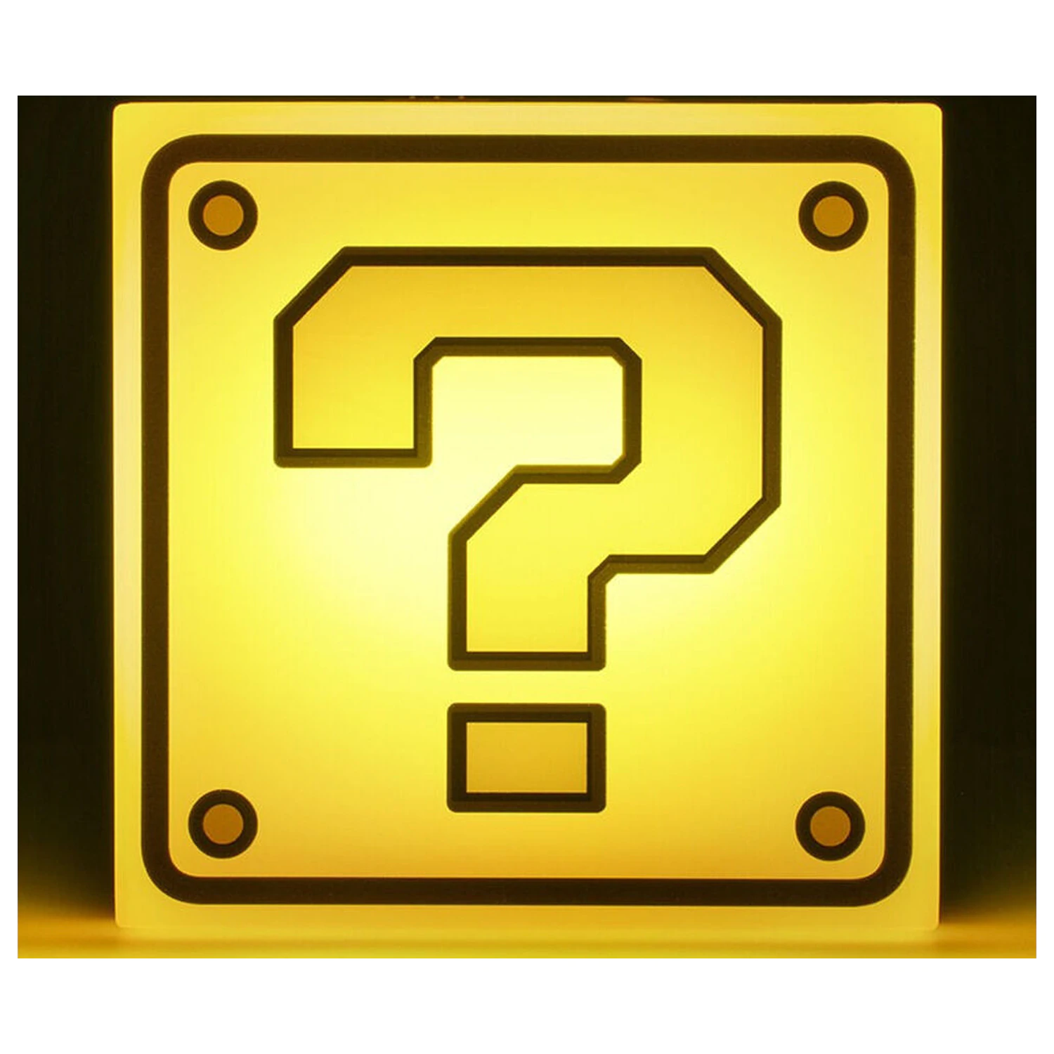 Super Mario vprašalni blok lučka fotografija izdelka