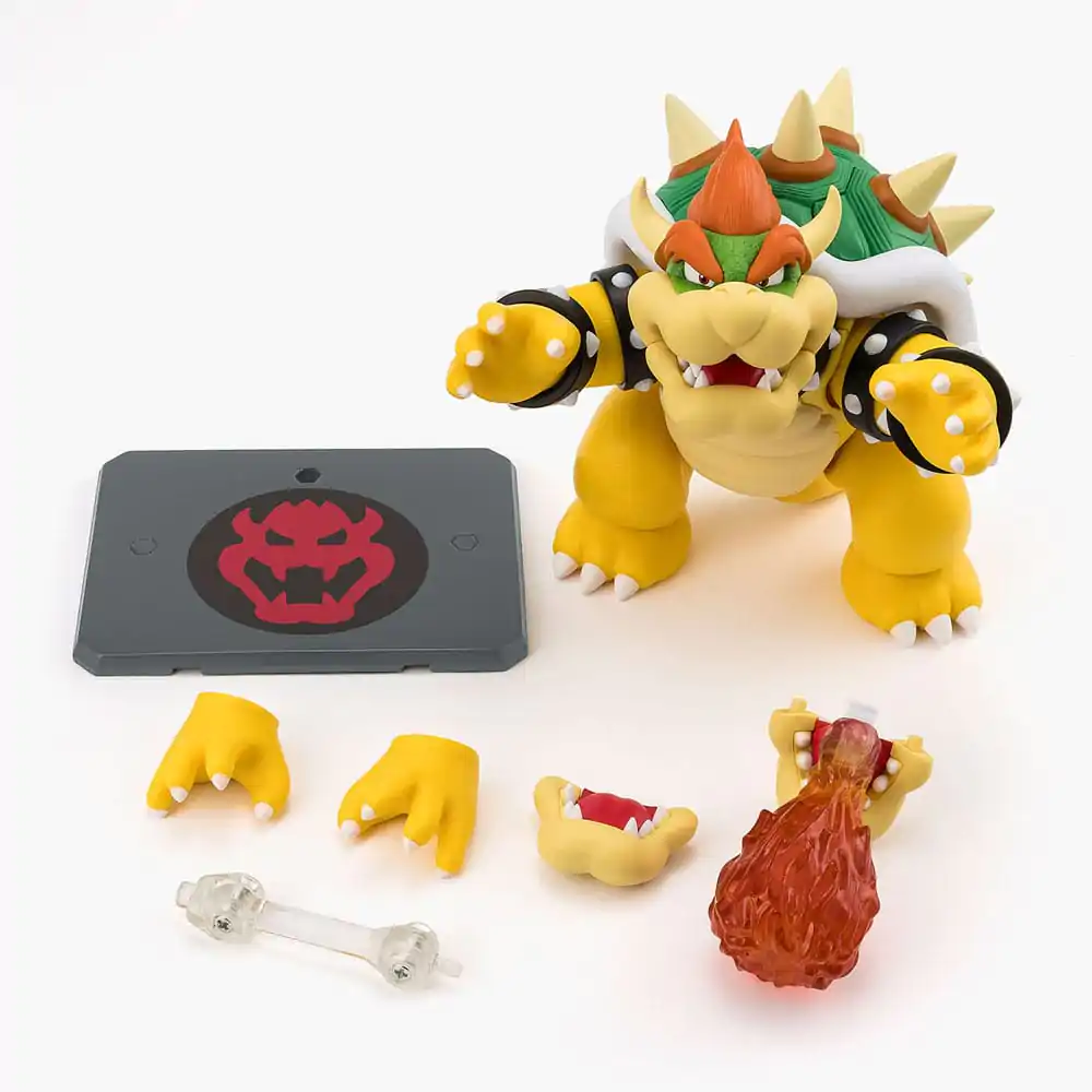 Super Mario S.H. Figuarts Akcijska figura Bowser 13 cm fotografija izdelka