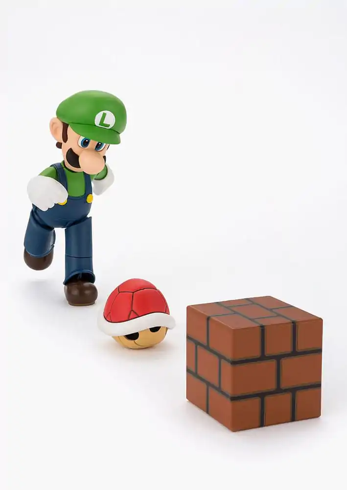 Super Mario S.H. Figuarts Akcijska figura Luigi 11 cm fotografija izdelka