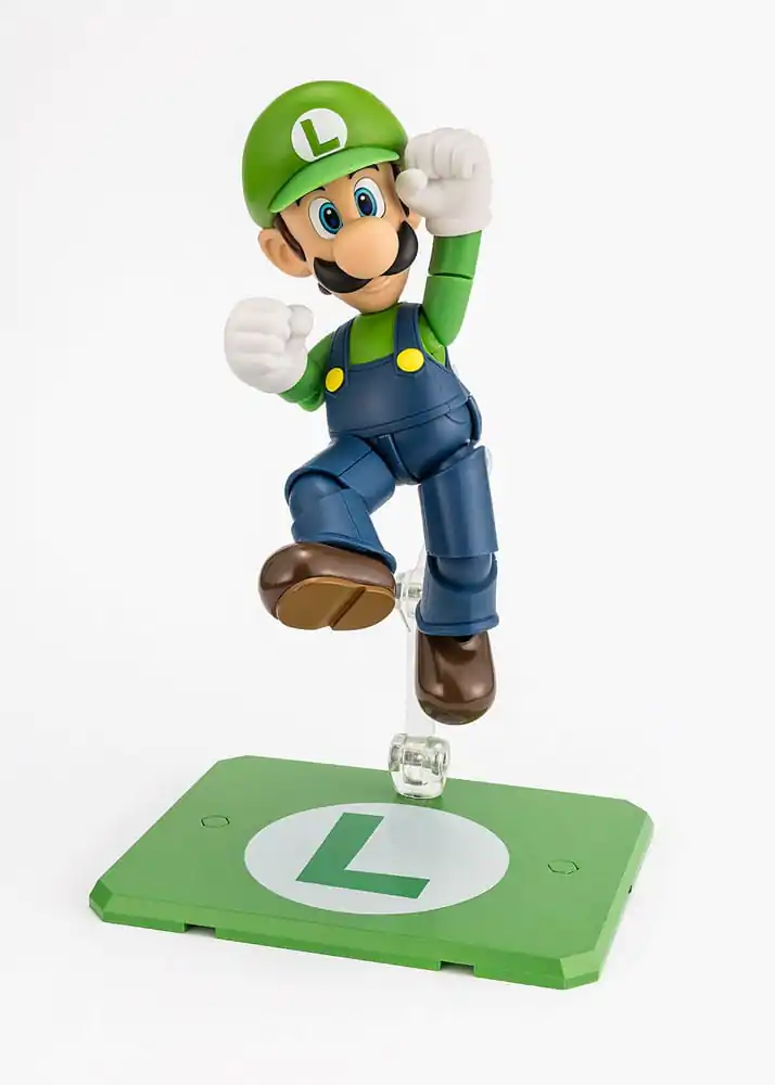 Super Mario S.H. Figuarts Akcijska figura Luigi 11 cm fotografija izdelka