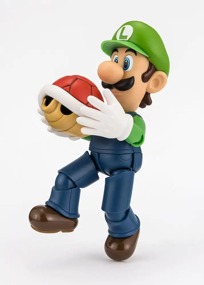 Super Mario S.H. Figuarts Akcijska figura Luigi 11 cm fotografija izdelka