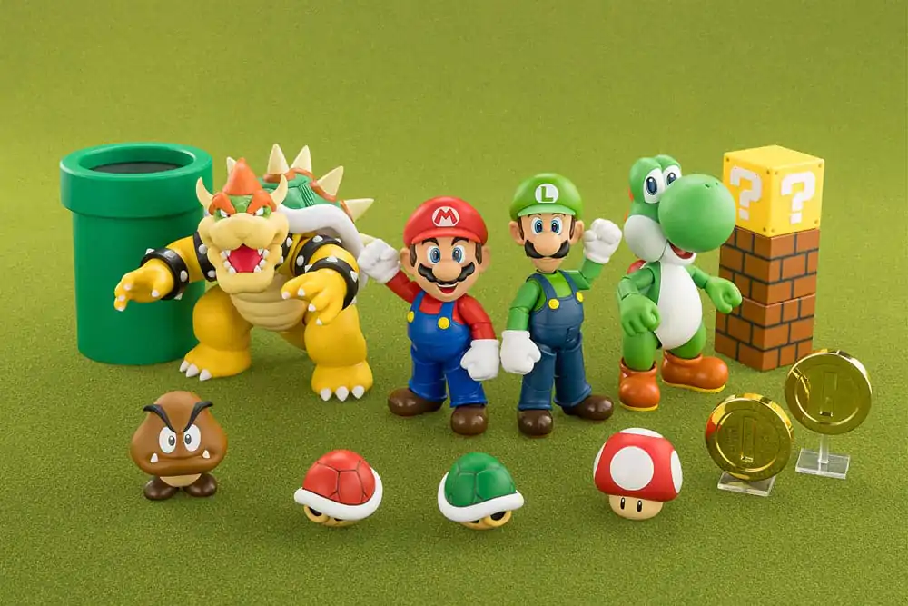 Super Mario S.H. Figuarts Akcijska figura Super Mario 10 cm fotografija izdelka