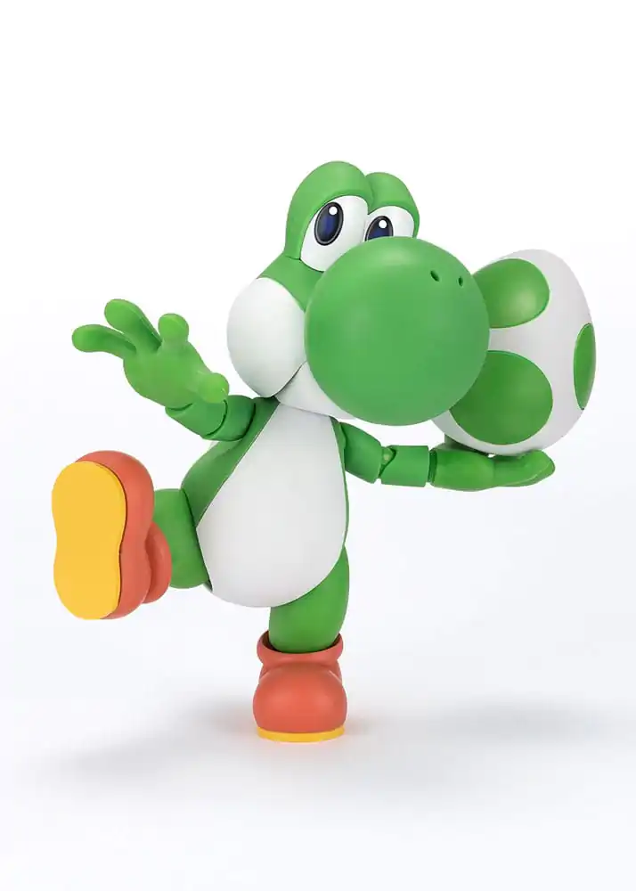 Super Mario S.H. Figuarts akcijska figura Yoshi 11 cm fotografija izdelka