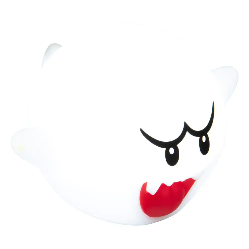Super Mario Stisljiva Svetleča Silikonska Nočna Lučka Boo 14 cm fotografija izdelka
