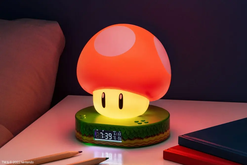 Super Mario Budilka Gobica Super Mushroom fotografija izdelka