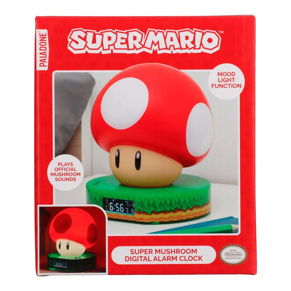 Super Mario Budilka Gobica Super Mushroom fotografija izdelka