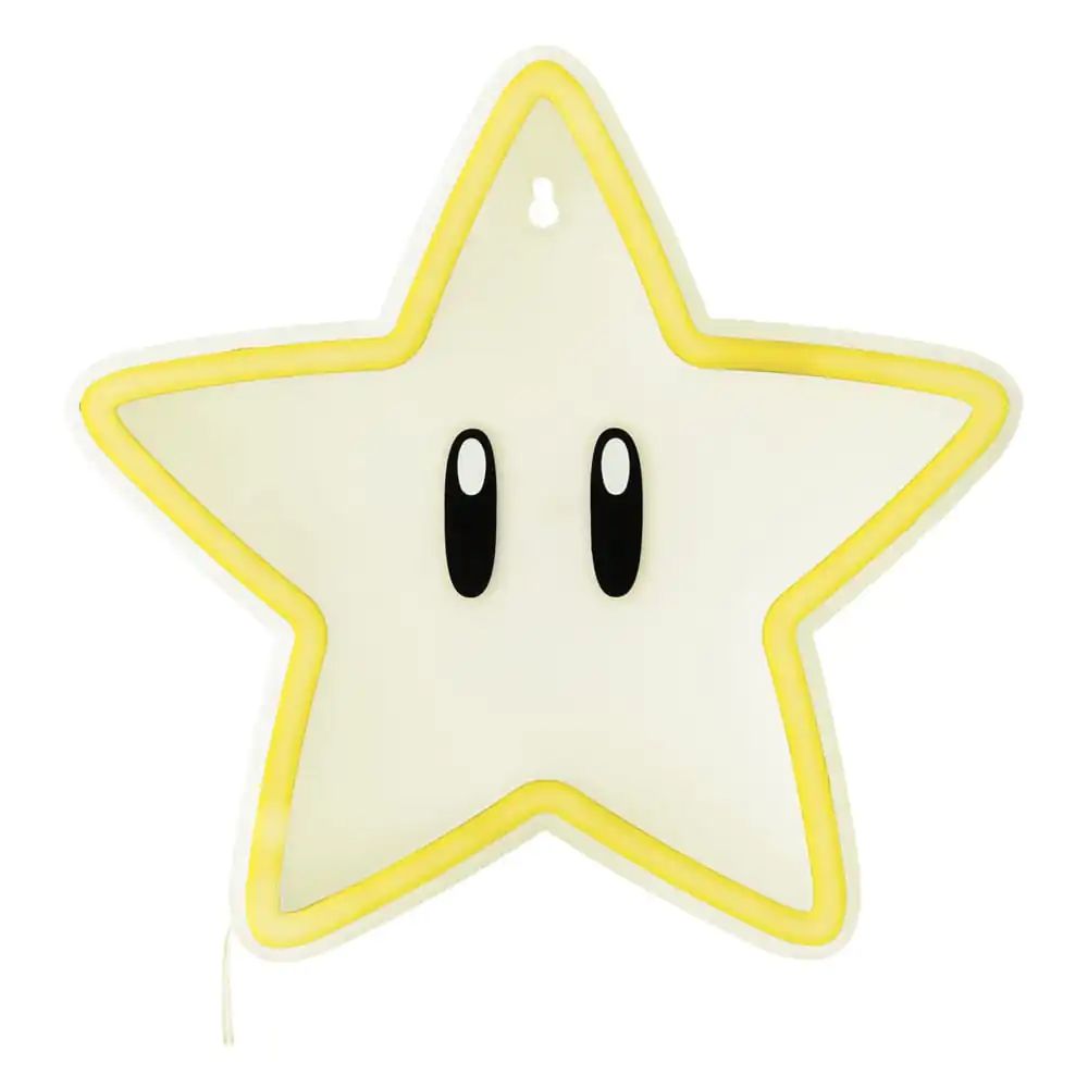 Super Mario LED Stenska Svetilka Light Super Star Neonska fotografija izdelka