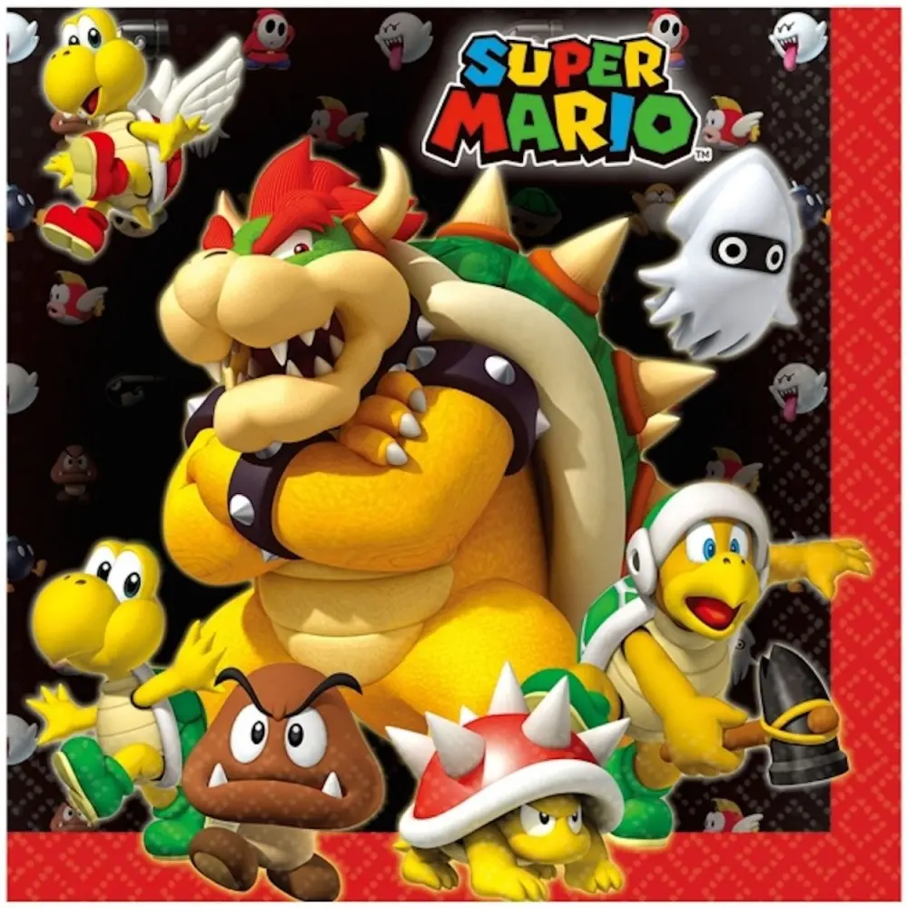 Super Mario prtički 20-kosov fotografija izdelka