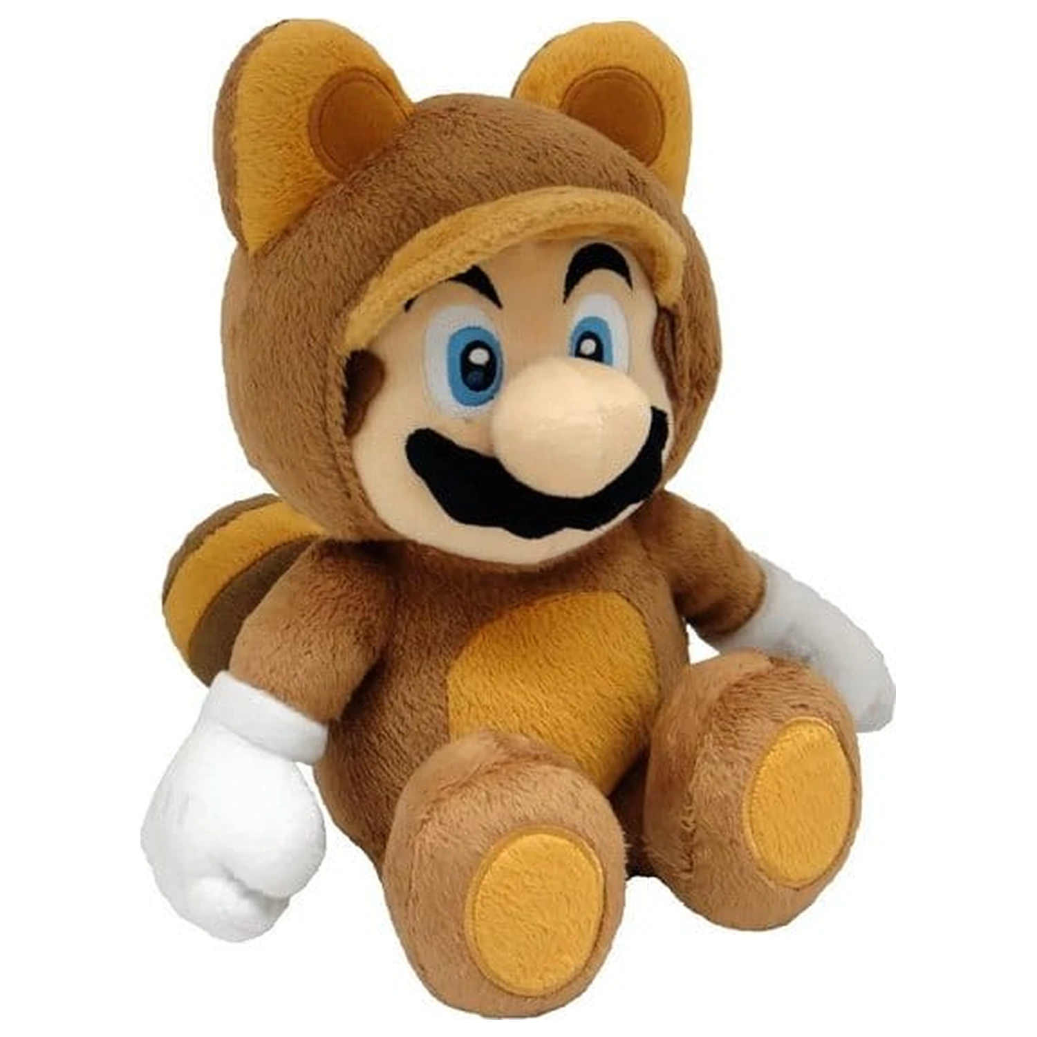 Super Mario plišasta figura Tanooki Mario 22 cm fotografija izdelka