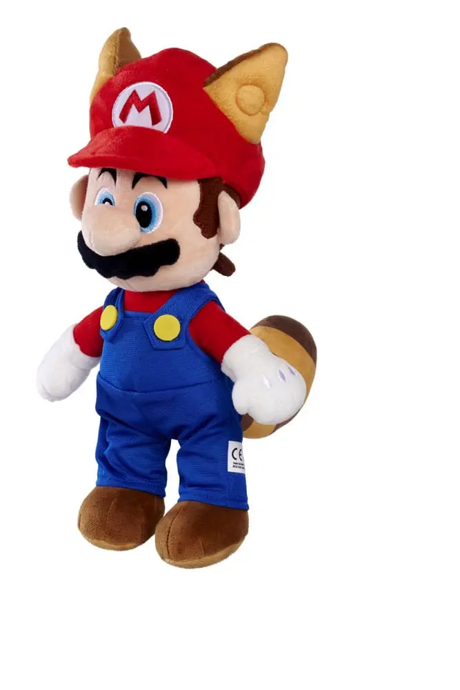 Super Mario Plišasta Figura Tanuki Mario 30 cm fotografija izdelka