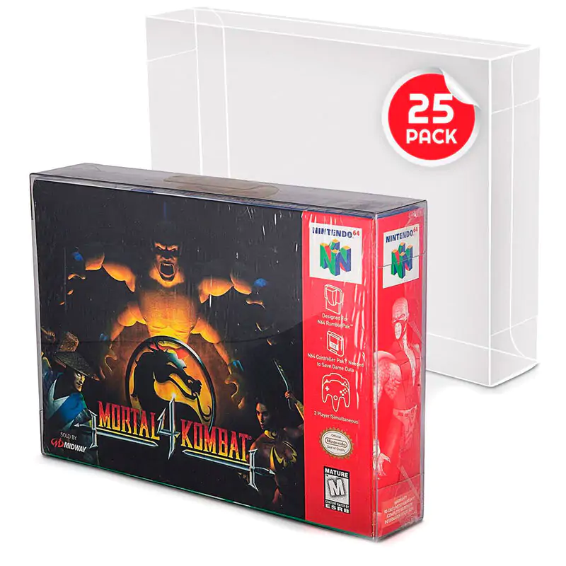 Super Nintendo & Nintendo 64 Paket 25 zaščitnikov fotografija izdelka