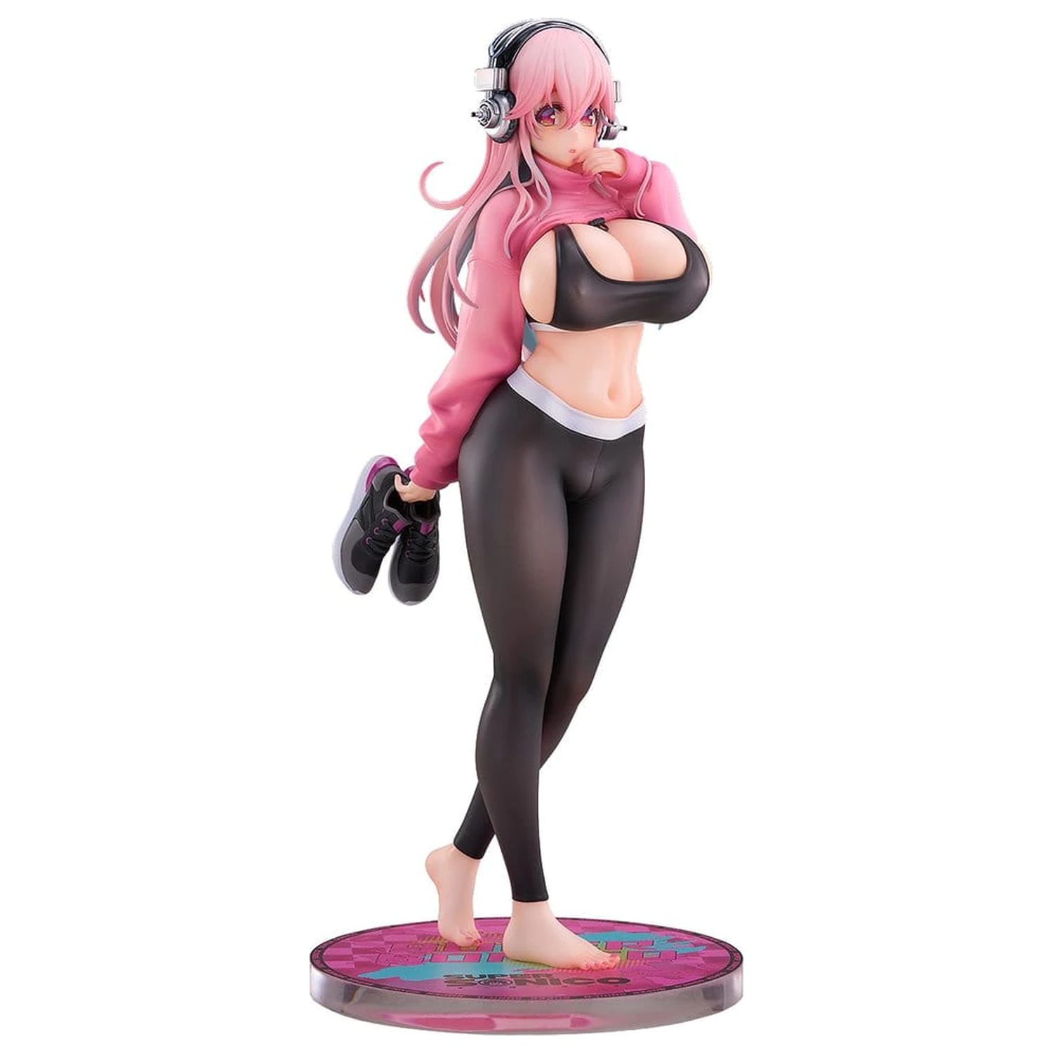 Super Sonico PVC figura 1/6 Exercise Ver. 27 cm fotografija izdelka