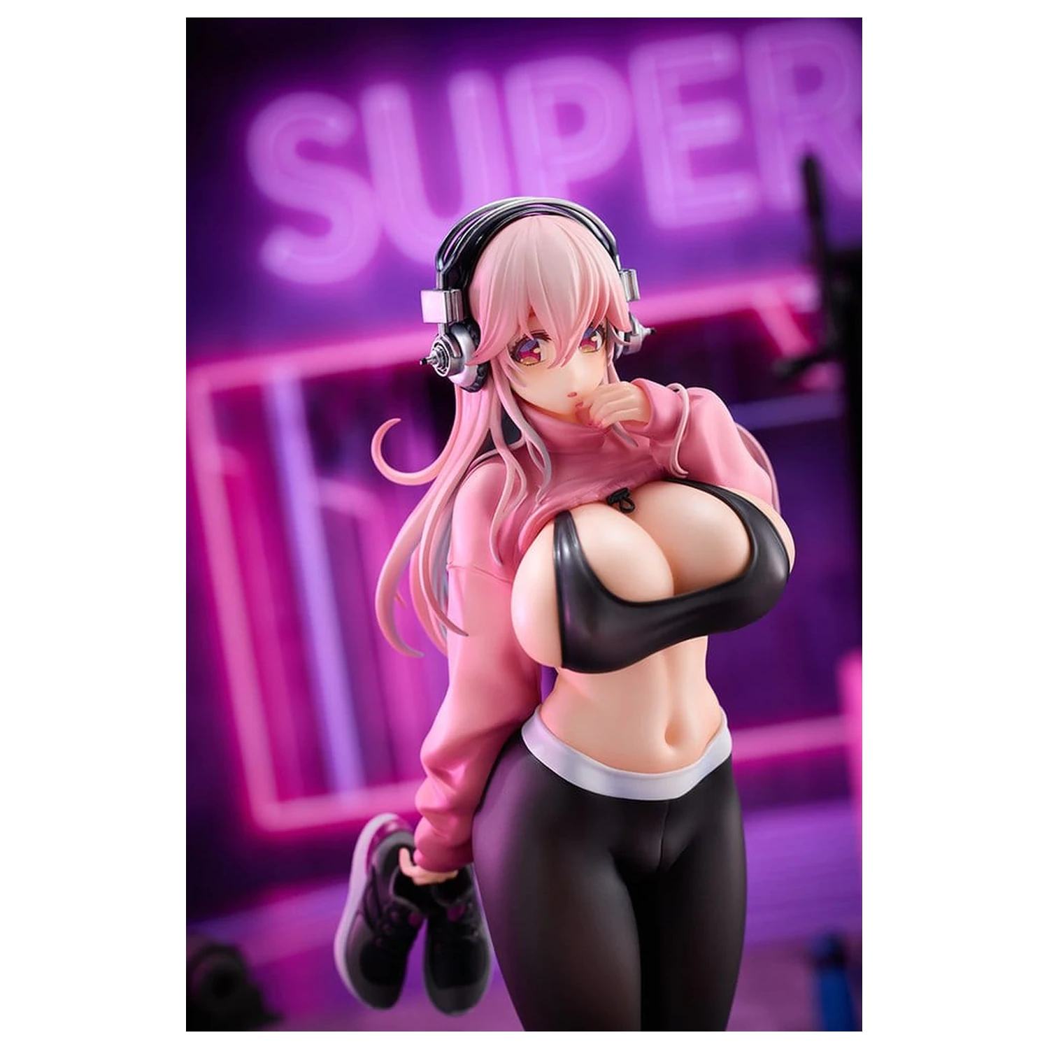 Super Sonico PVC figura 1/6 Exercise Ver. 27 cm fotografija izdelka