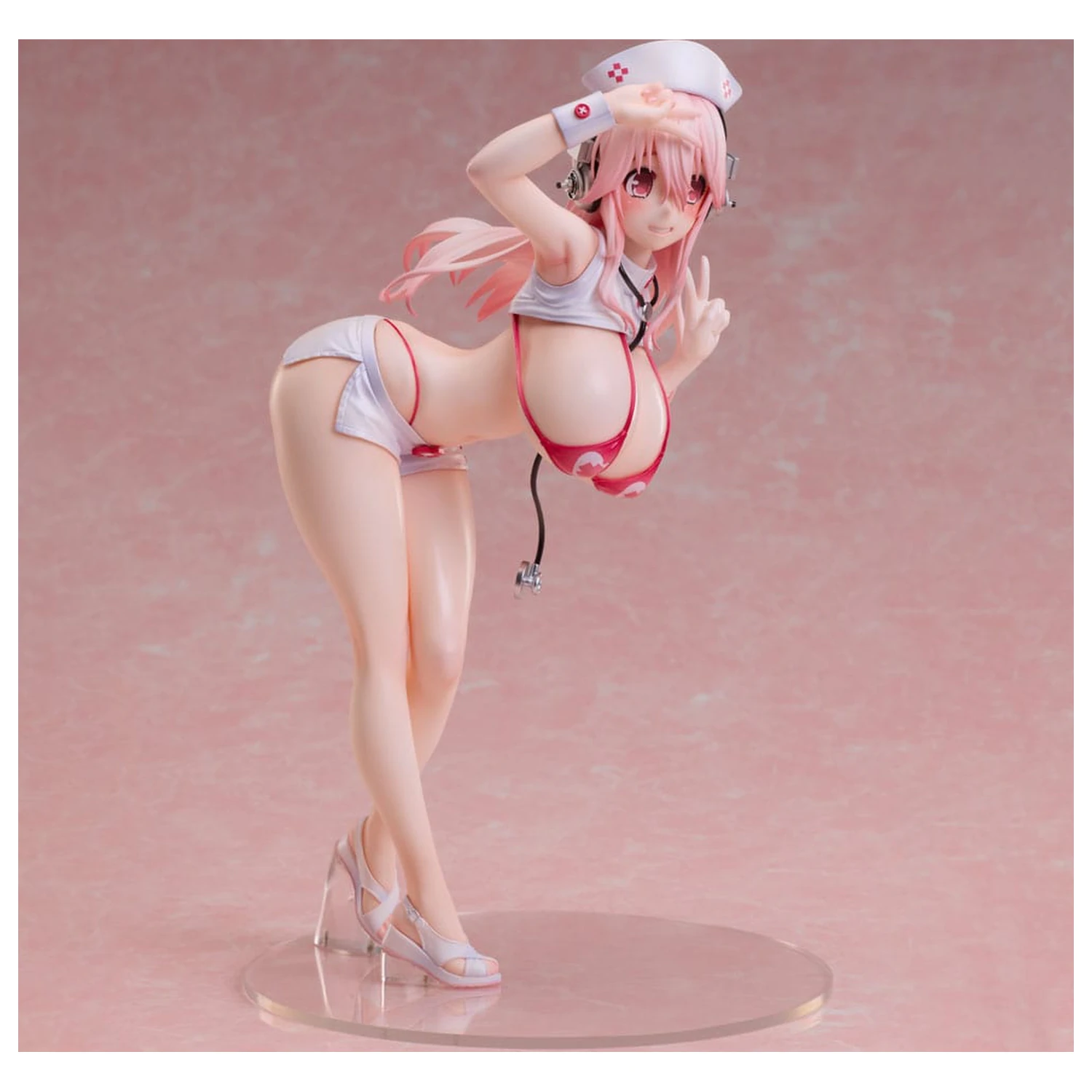Super Sonico PVC kip 1/6 Super Sonico medicinska sestra bikini različica 22 cm fotografija izdelka