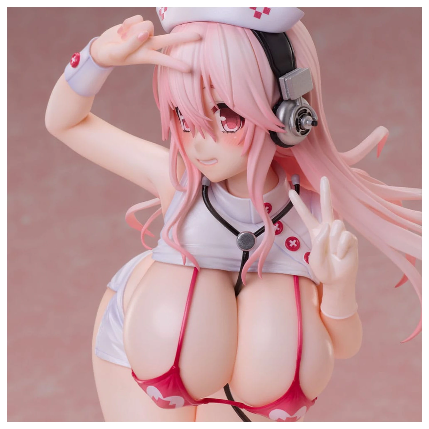 Super Sonico PVC kip 1/6 Super Sonico medicinska sestra bikini različica 22 cm fotografija izdelka