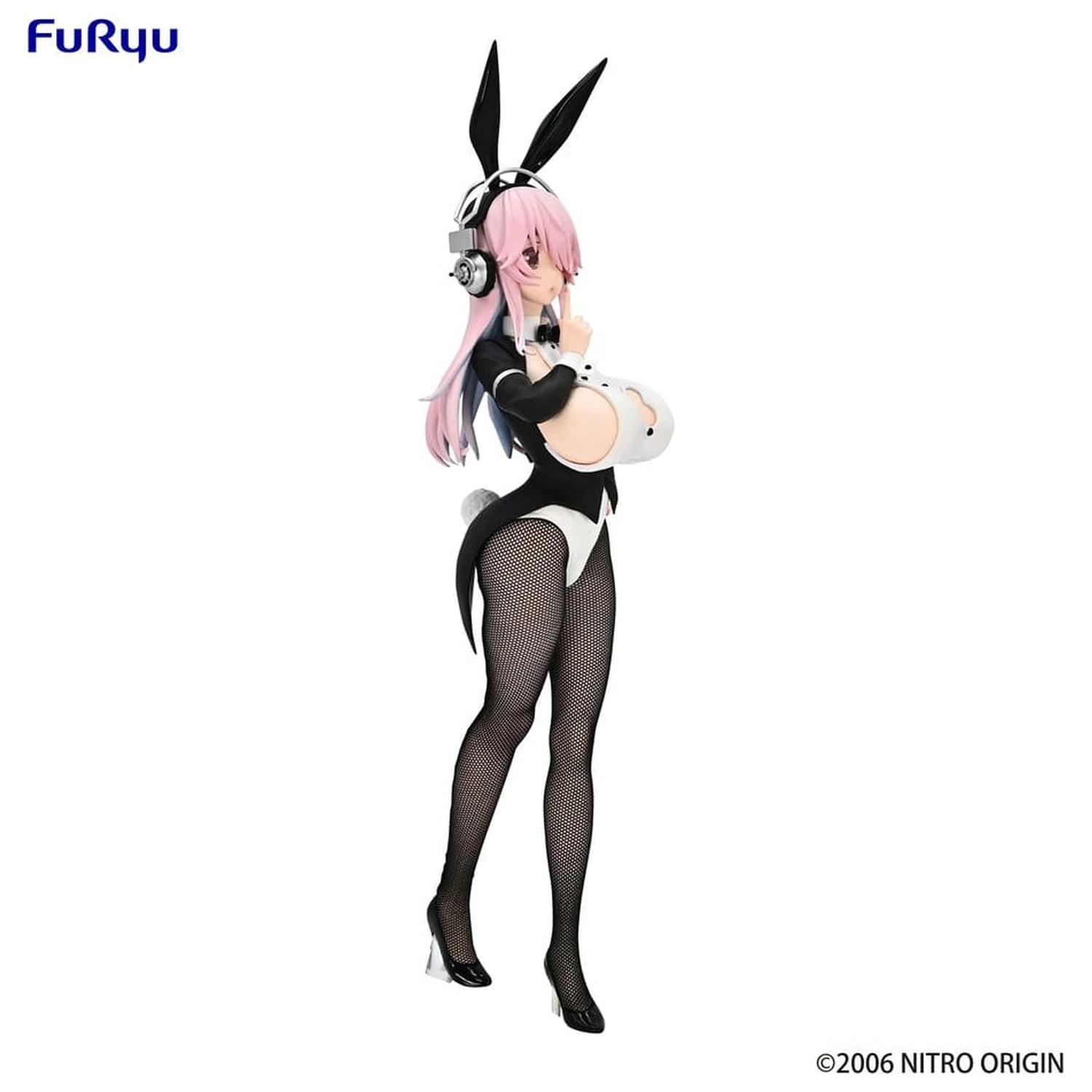 Super Sonico BiCute Bunnies PVC figurica Newly Drawn Costume Tailcoat Ver. 30 cm fotografija izdelka