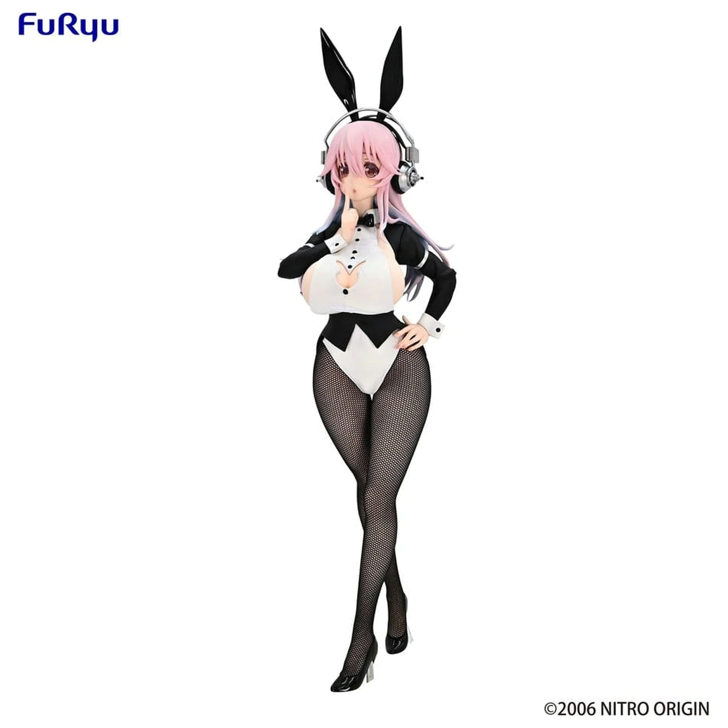Super Sonico BiCute Bunnies PVC figurica Newly Drawn Costume Tailcoat Ver. 30 cm fotografija izdelka