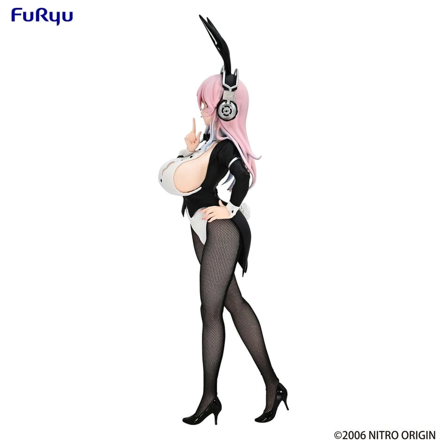 Super Sonico BiCute Bunnies PVC figurica Newly Drawn Costume Tailcoat Ver. 30 cm fotografija izdelka
