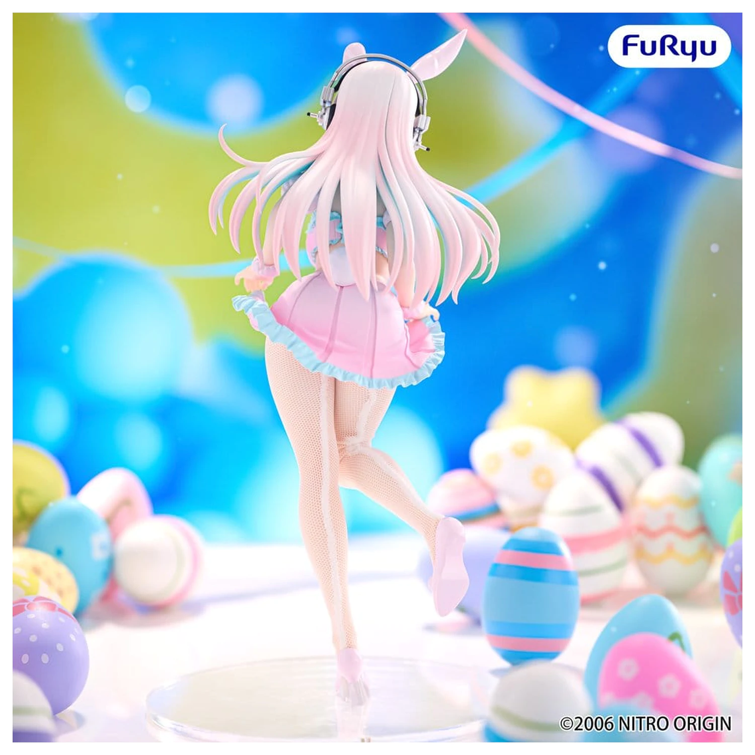 Super Sonico BiCute Bunnies PVC figura Pastel Easter Ver. 29 cm fotografija izdelka