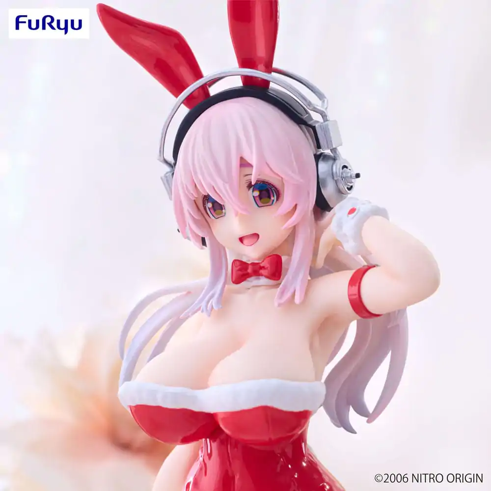 Super Sonico BiCute Bunnies PVC Kip Rdeča Barva Ver. 30 cm fotografija izdelka