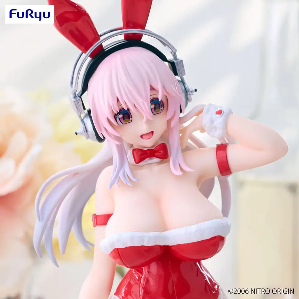 Super Sonico BiCute Bunnies PVC Kip Rdeča Barva Ver. 30 cm fotografija izdelka