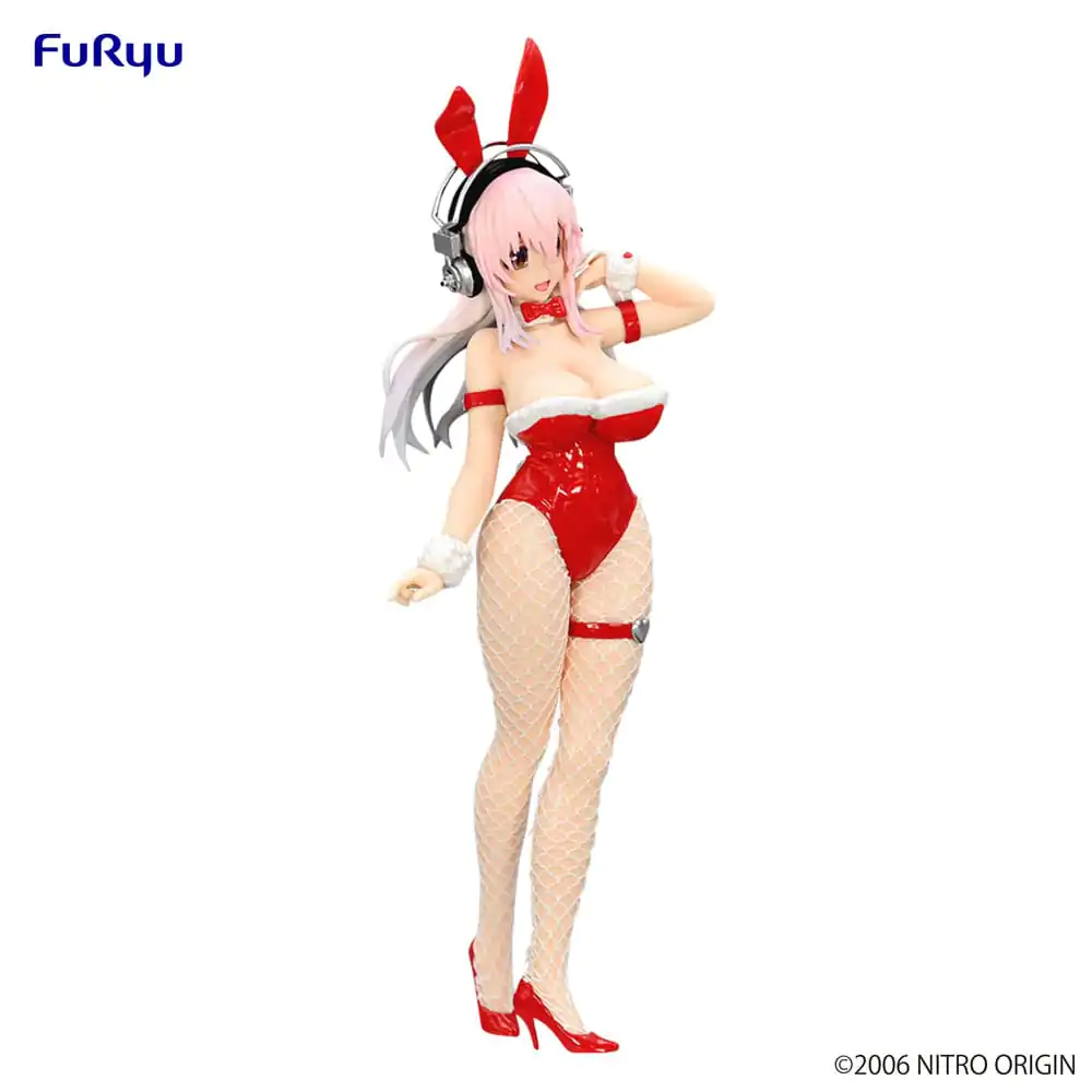 Super Sonico BiCute Bunnies PVC Kip Rdeča Barva Ver. 30 cm fotografija izdelka