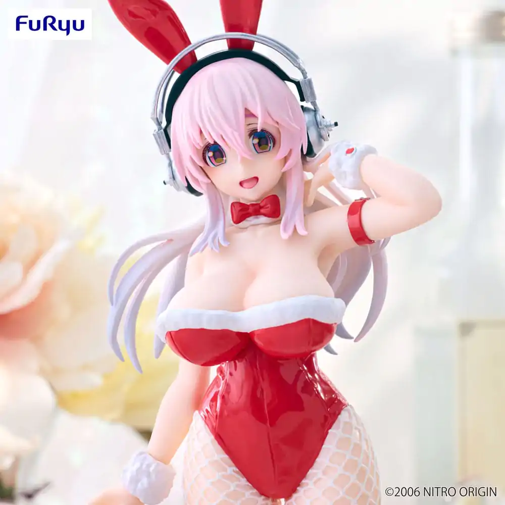 Super Sonico BiCute Bunnies PVC Kip Rdeča Barva Ver. 30 cm fotografija izdelka