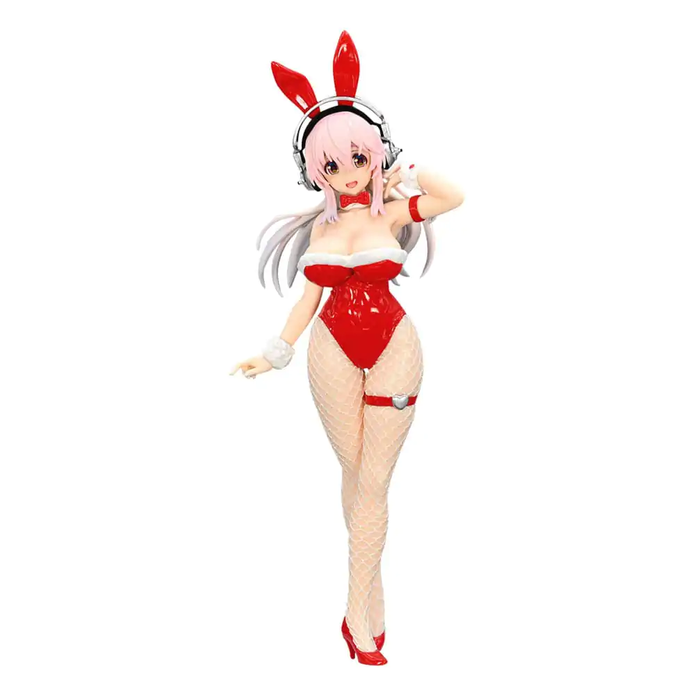 Super Sonico BiCute Bunnies PVC Kip Rdeča Barva Ver. 30 cm fotografija izdelka