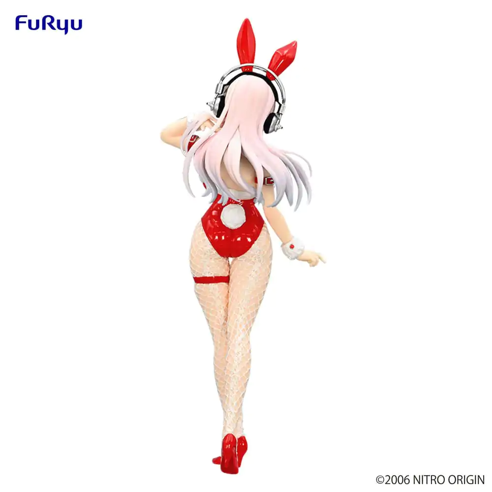 Super Sonico BiCute Bunnies PVC Kip Rdeča Barva Ver. 30 cm fotografija izdelka