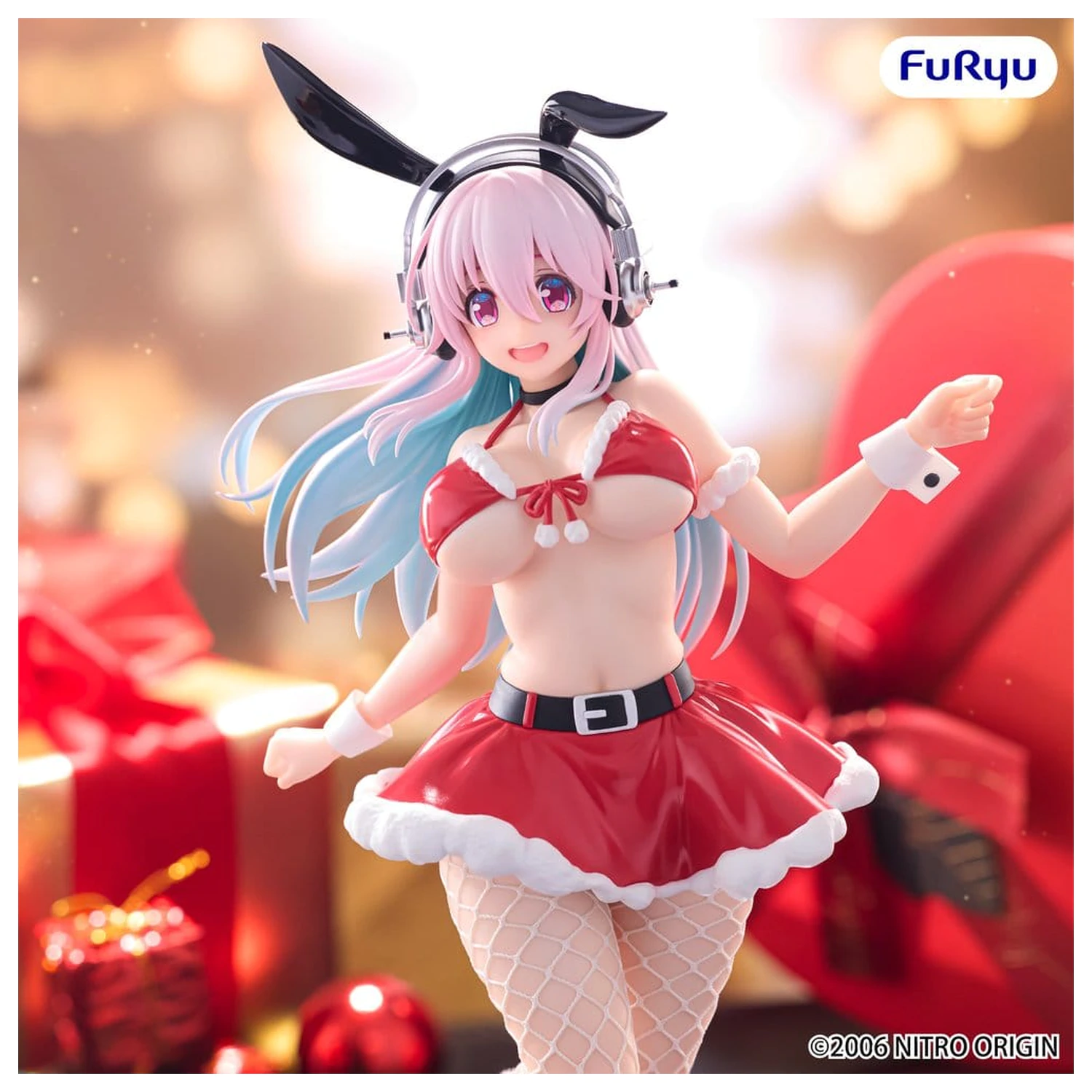 Super Sonico BiCute Bunnies PVC Figura Santa Ver. 30 cm fotografija izdelka