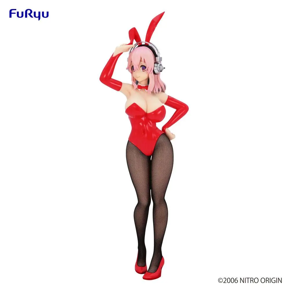 Super Sonico BiCute Bunnies PVC Kip Super Sonico Red Ver. 28 cm fotografija izdelka