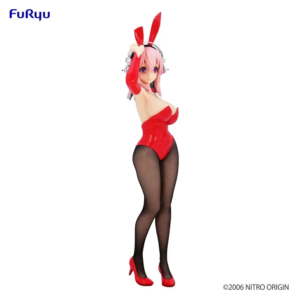 Super Sonico BiCute Bunnies PVC Kip Super Sonico Red Ver. 28 cm fotografija izdelka