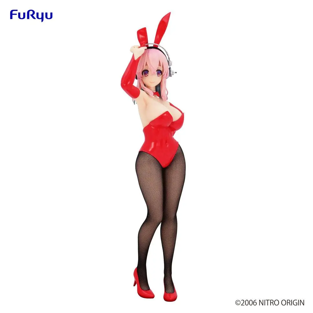 Super Sonico BiCute Bunnies PVC Kip Super Sonico Red Ver. 28 cm fotografija izdelka