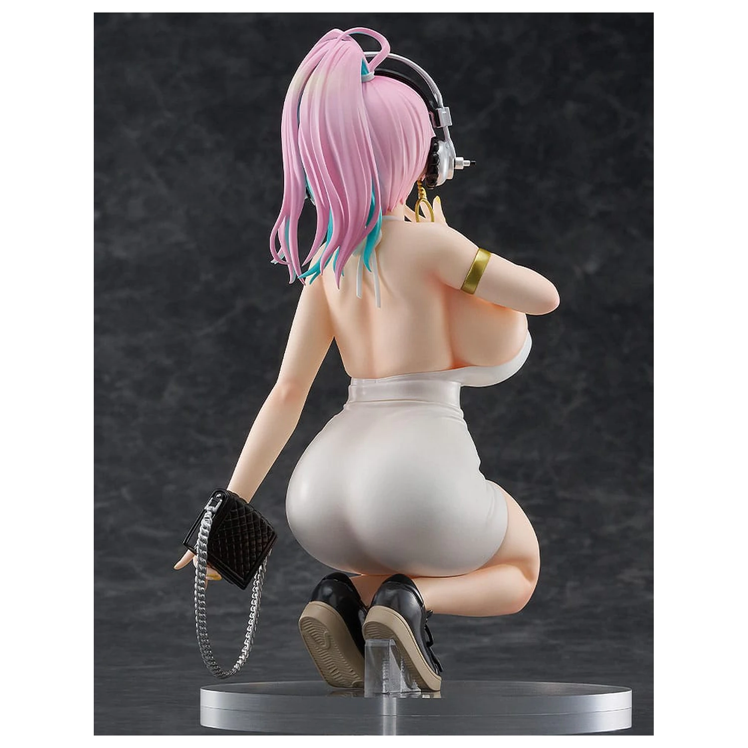Super Sonico Pop Up Parade PVC kip Super Sonico: 15th Mini Dress Ver. L Size 20 cm fotografija izdelka