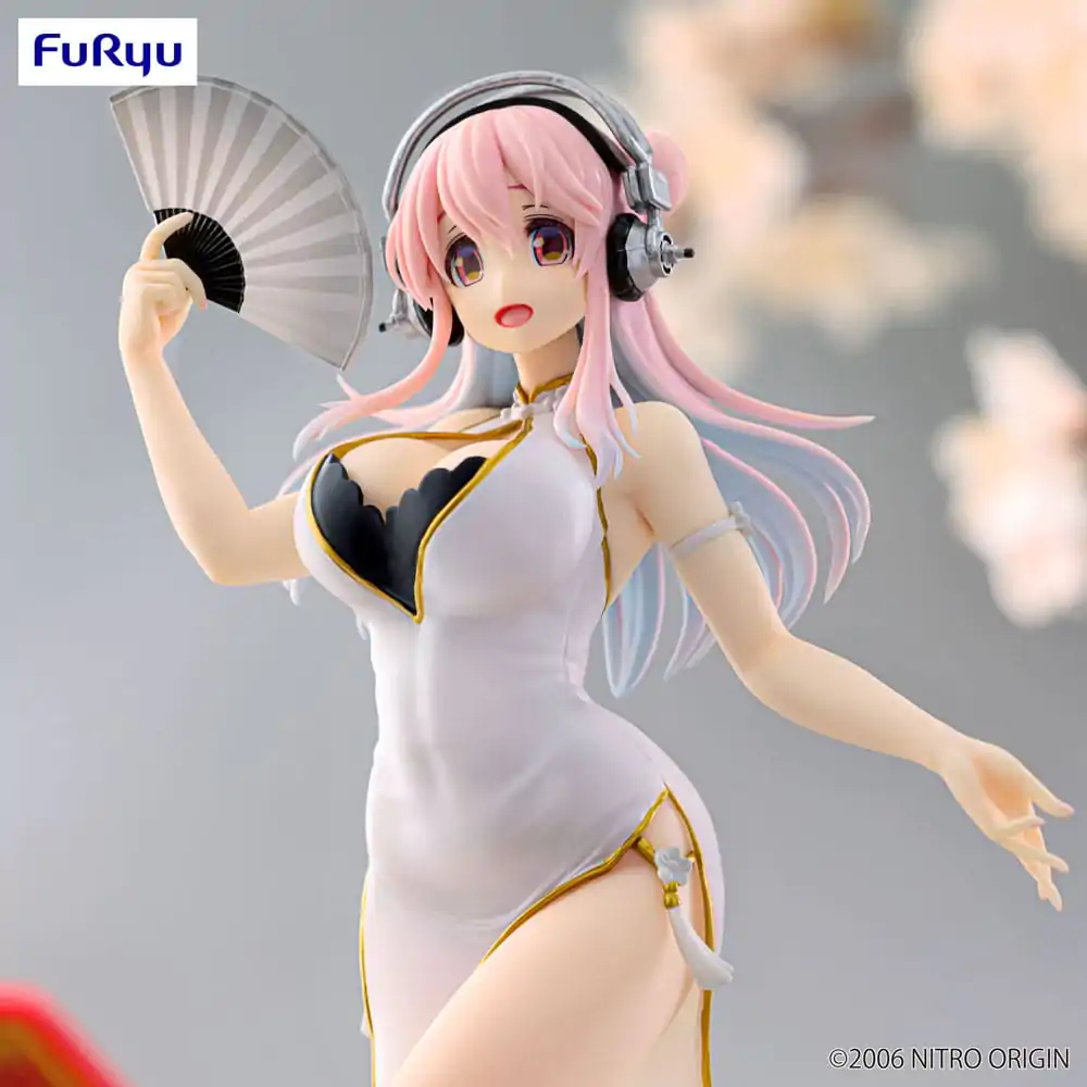 Super Sonico Trio-Try-iT PVC kip bele kitajske obleke Ver. 21 cm fotografija izdelka