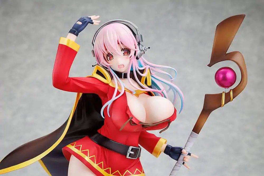 Super Sonico x Konosuba PVC kip 1/7 Super Sonico Megumin collaboration Ver. 25 cm fotografija izdelka