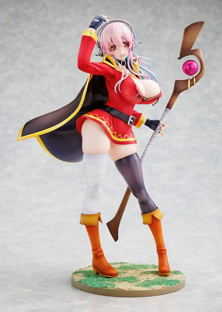 Super Sonico x Konosuba PVC kip 1/7 Super Sonico Megumin collaboration Ver. 25 cm fotografija izdelka