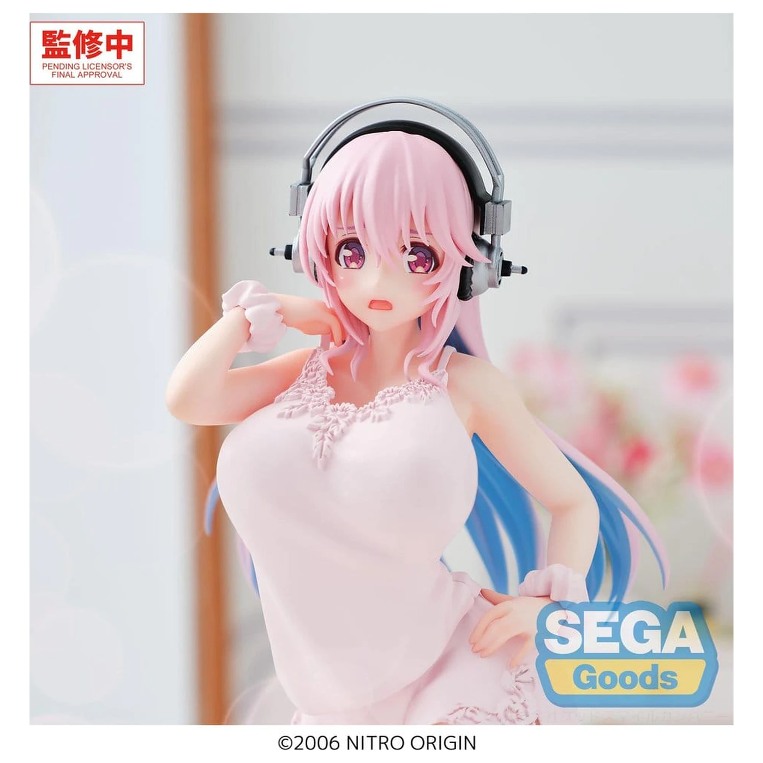 Super Sonico Yumemirize PVC figura Super Sonico 14 cm fotografija izdelka