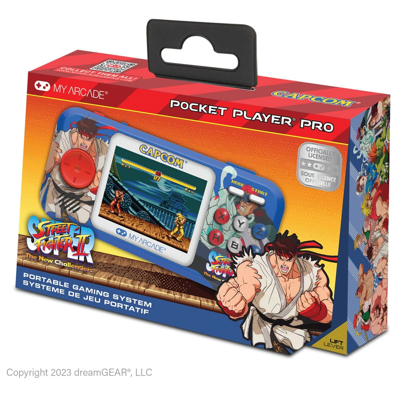 Super Street Fighter II prenosni igralni sistem Pocket Player Pro fotografija izdelka