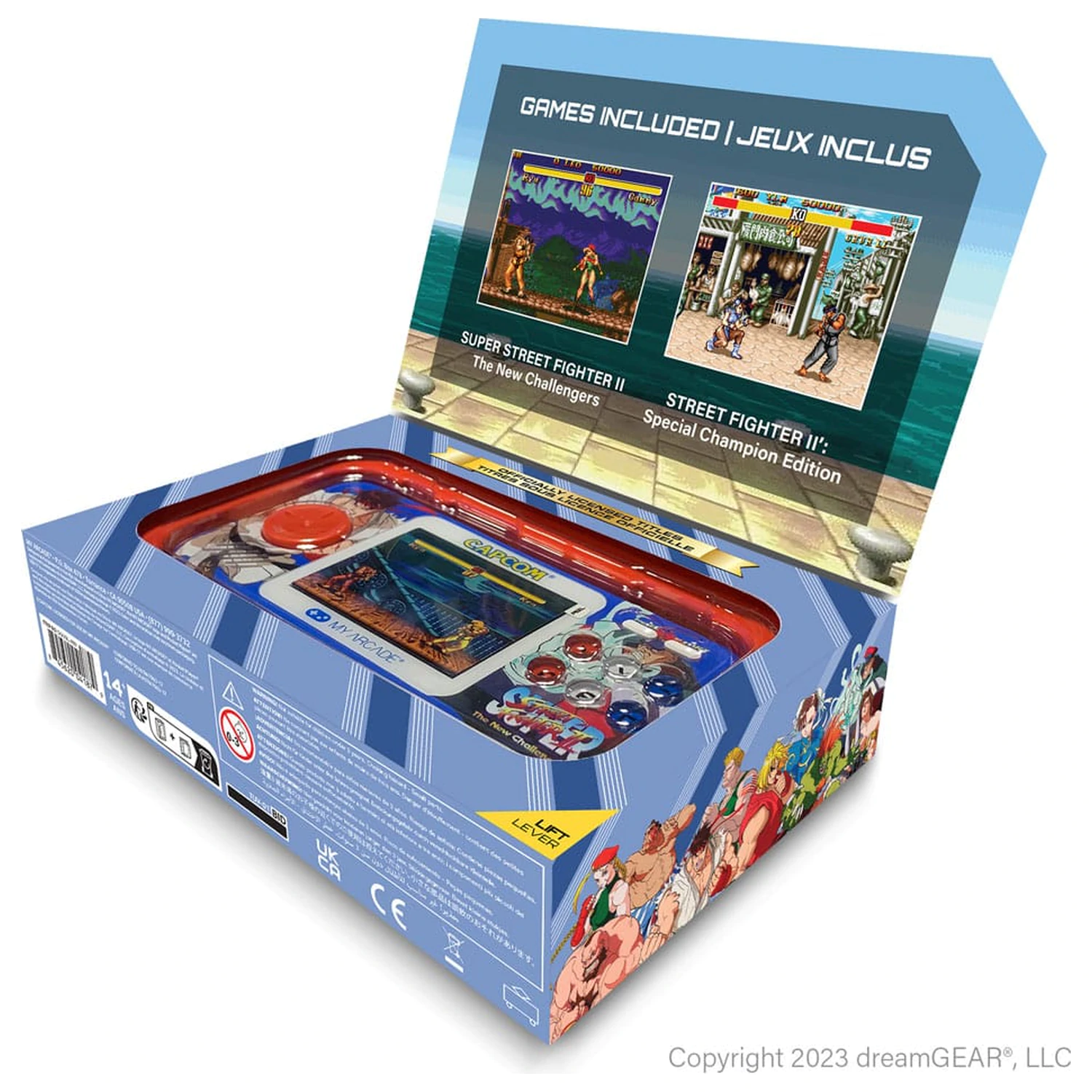 Super Street Fighter II prenosni igralni sistem Pocket Player Pro fotografija izdelka
