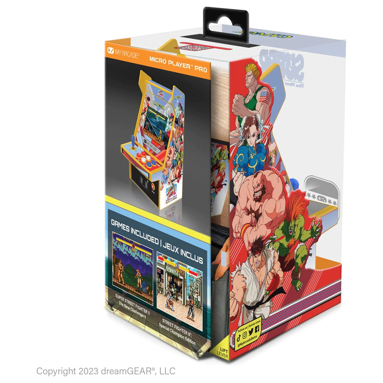 Super Street Fighter II Prenosna Retro arkadna mikro igralna naprava Pro fotografija izdelka