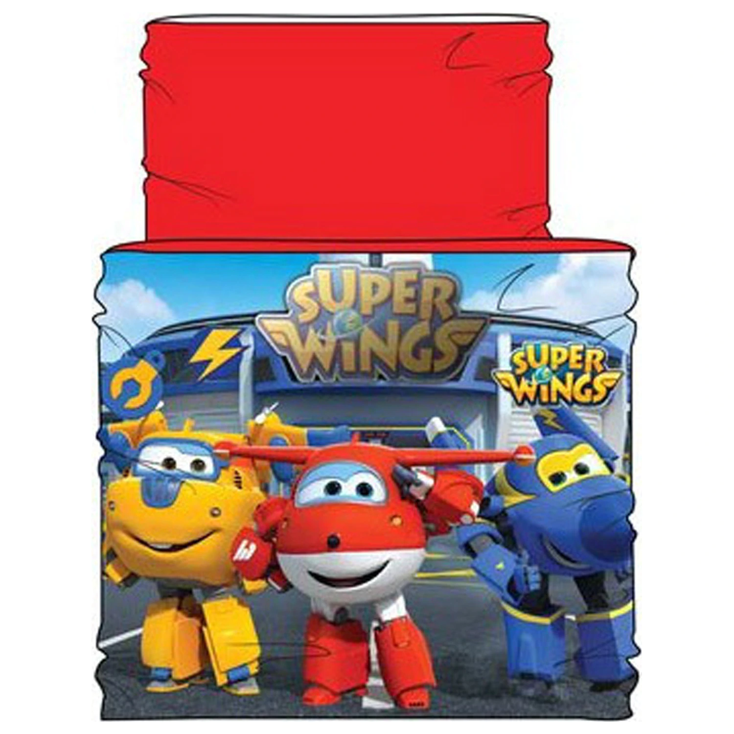 Super Wings Red Otroški šal, ovratnik fotografija izdelka