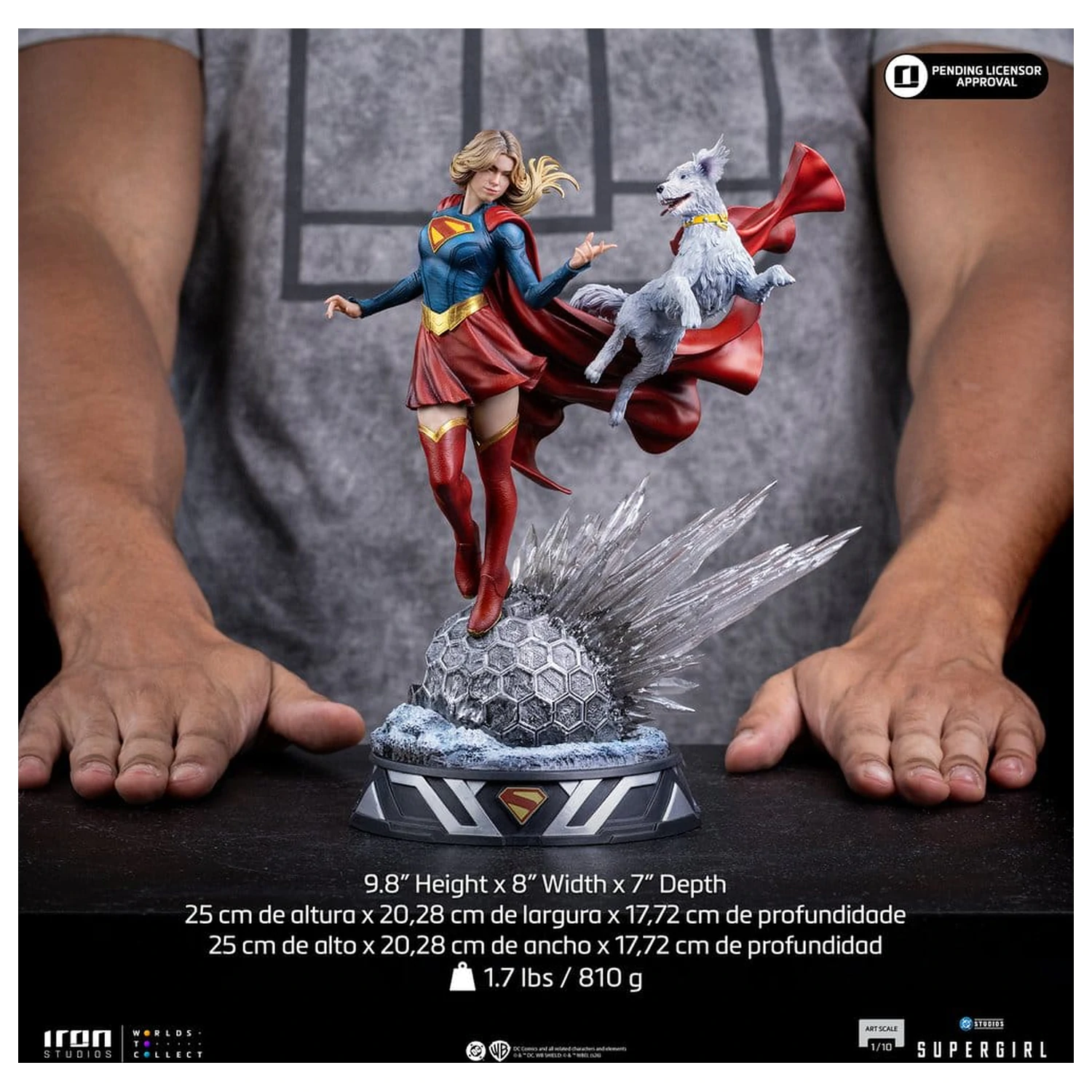 Supergirl (2026) Art Scale kip 1/10 Supergirl 25 cm fotografija izdelka
