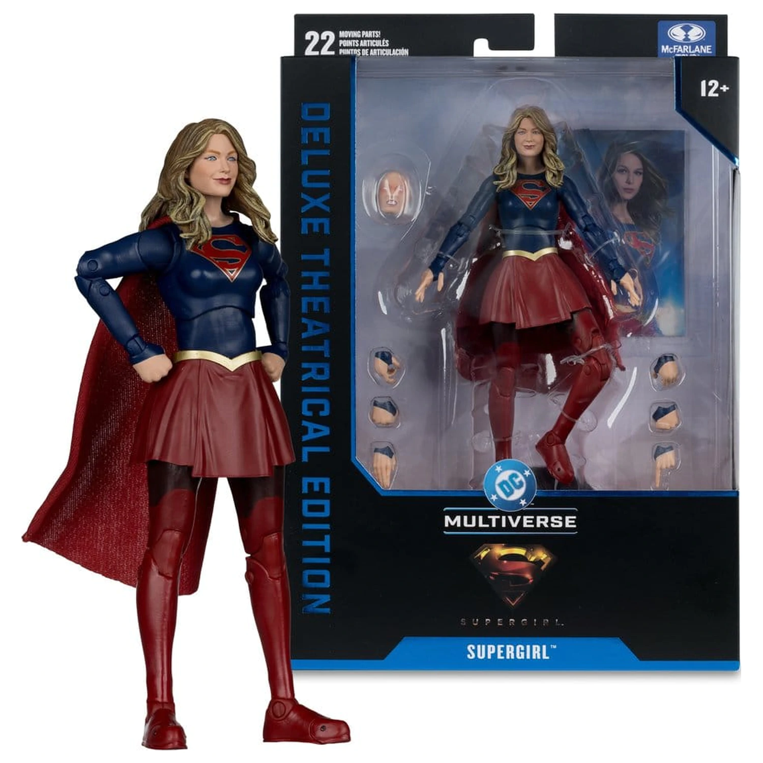 Supergirl (2026) DC Theatrical Deluxe Edition Akcijska figura Supergirl 17 cm fotografija izdelka